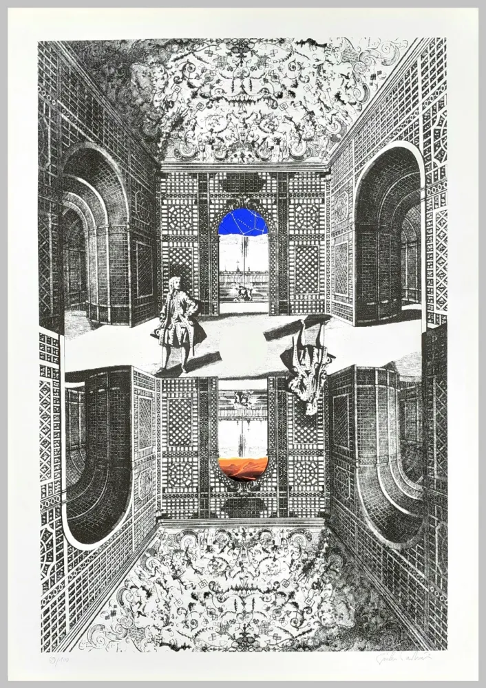 Zeefdruk Paolini - Signore e signori