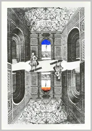 Zeefdruk Paolini - Signore e signori