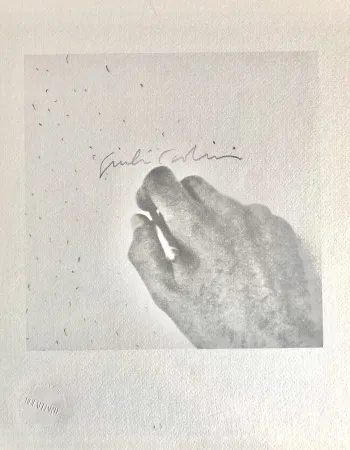 Lithografie Paolini - Vedo (I see)