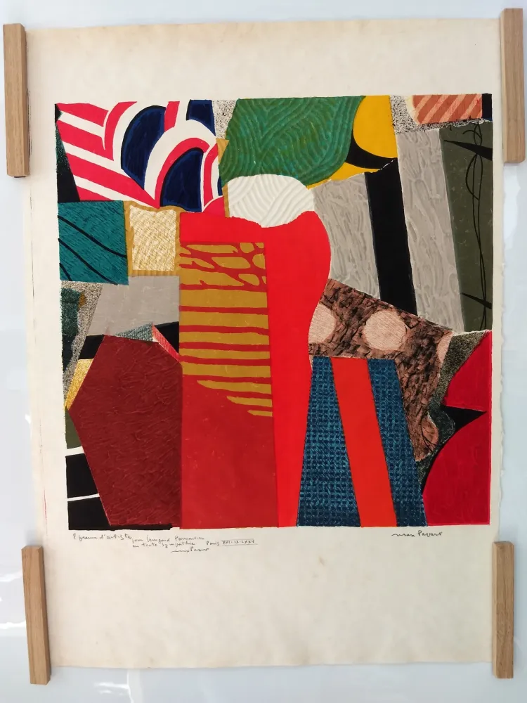 Linosnede Papart - 1972