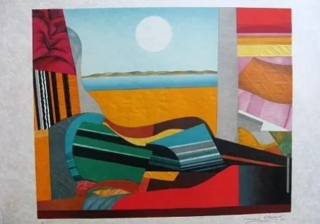 Lithografie Papart - Composition