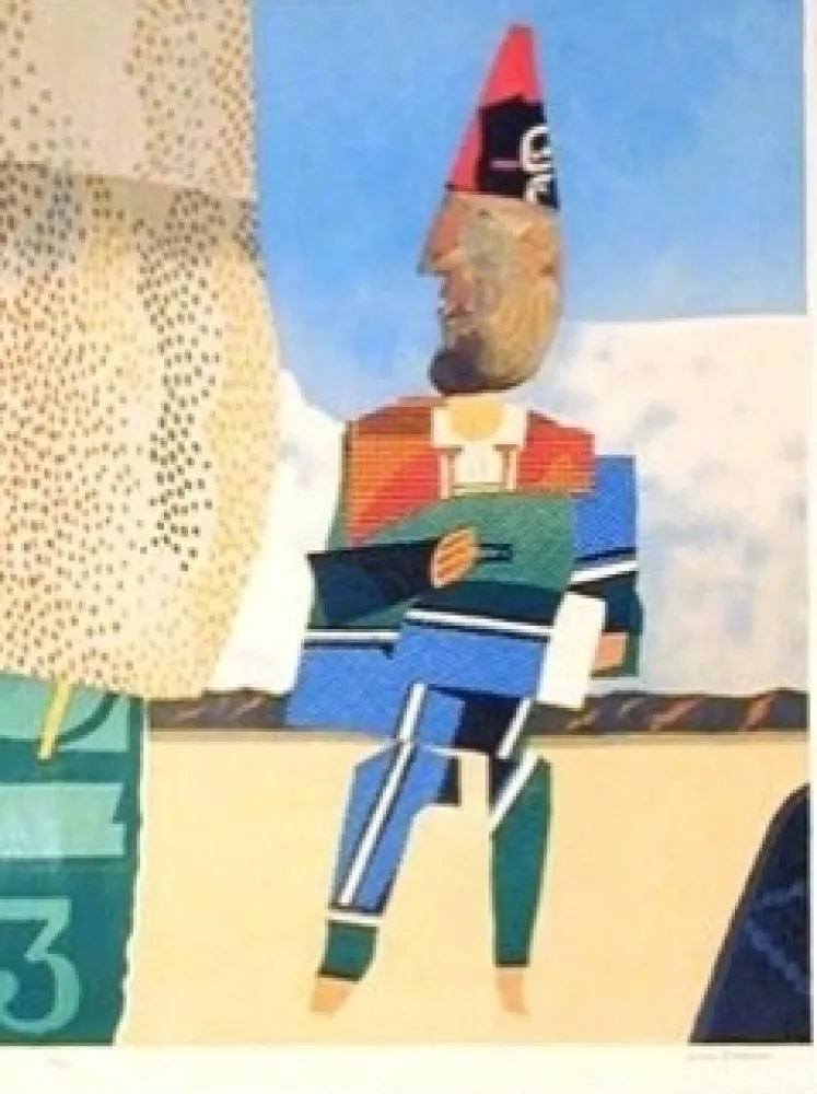 Lithografie Papart - Composition