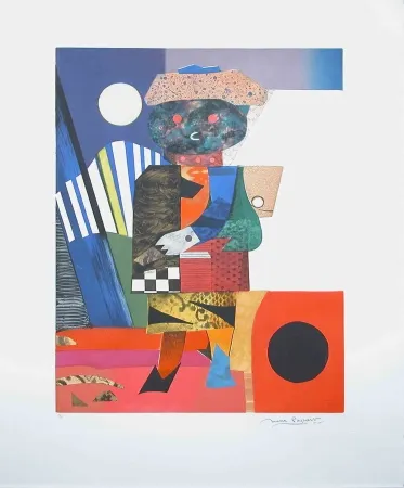 Aquatint Papart - Défilé de féerie