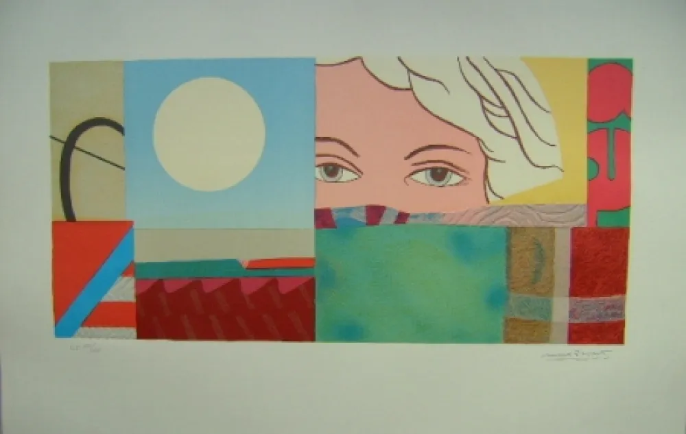 Lithografie Papart - La noia