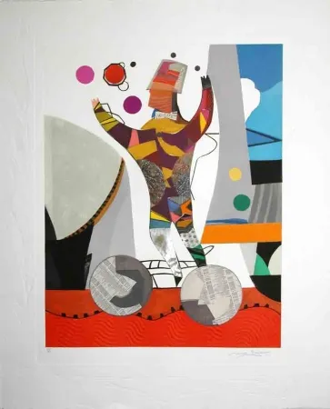 Aquatint Papart - L'acrobate