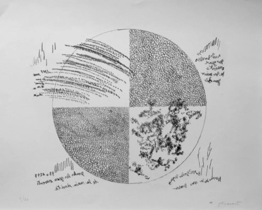 Lithografie Parant - Lithographie originale / Original lithograph