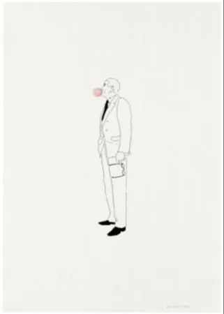 Lithografie Paris - Chicle bomba