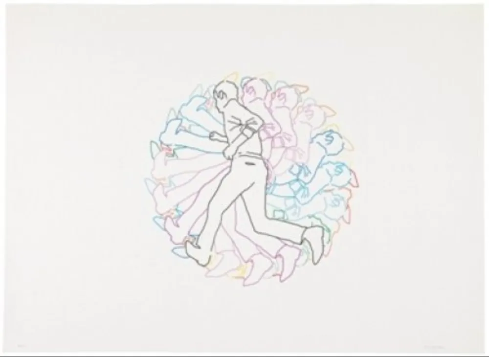 Lithografie Paris - Movimiento afectado 5