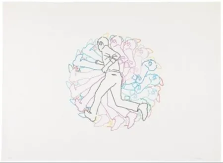 Lithografie Paris - Movimiento afectado 5