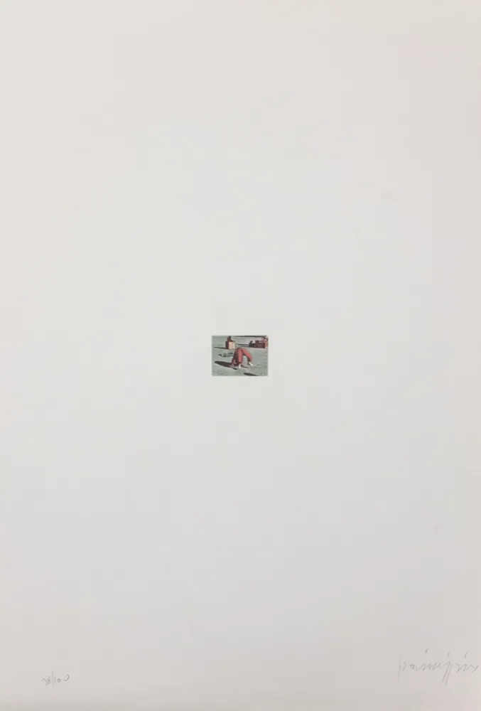 Lithografie Parmiggiani - SENZA TITOLO