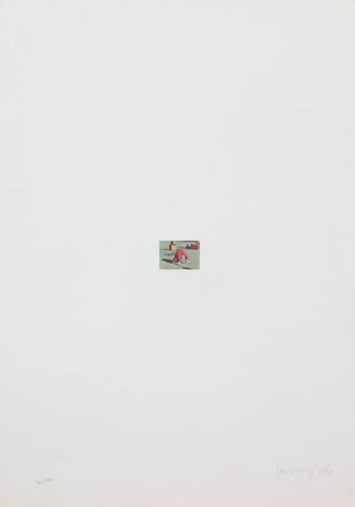 Lithografie Parmiggiani - SENZA TITOLO