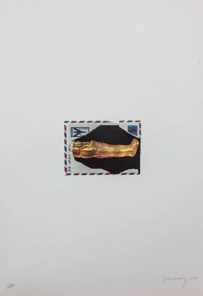 Lithografie Parmiggiani - SENZA TITOLO