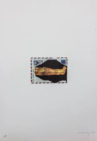 Lithografie Parmiggiani - SENZA TITOLO