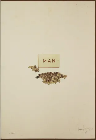 Lithografie Parmiggiani - Senza titolo