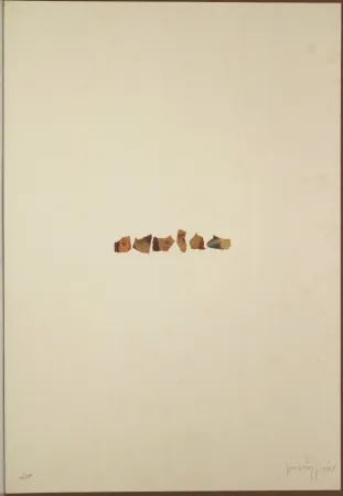 Lithografie Parmiggiani - Senza titolo