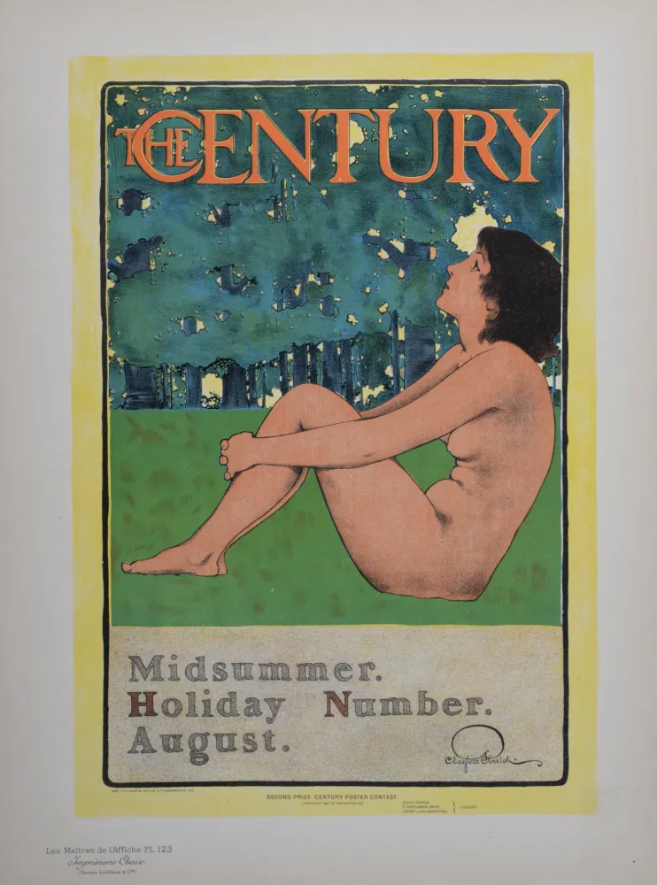 Lithografie Parrish - The Century Magazine, Les Maitres de L’Affiche, 1898
