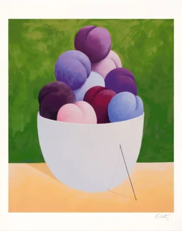 Zeefdruk Party - Purple Peaches