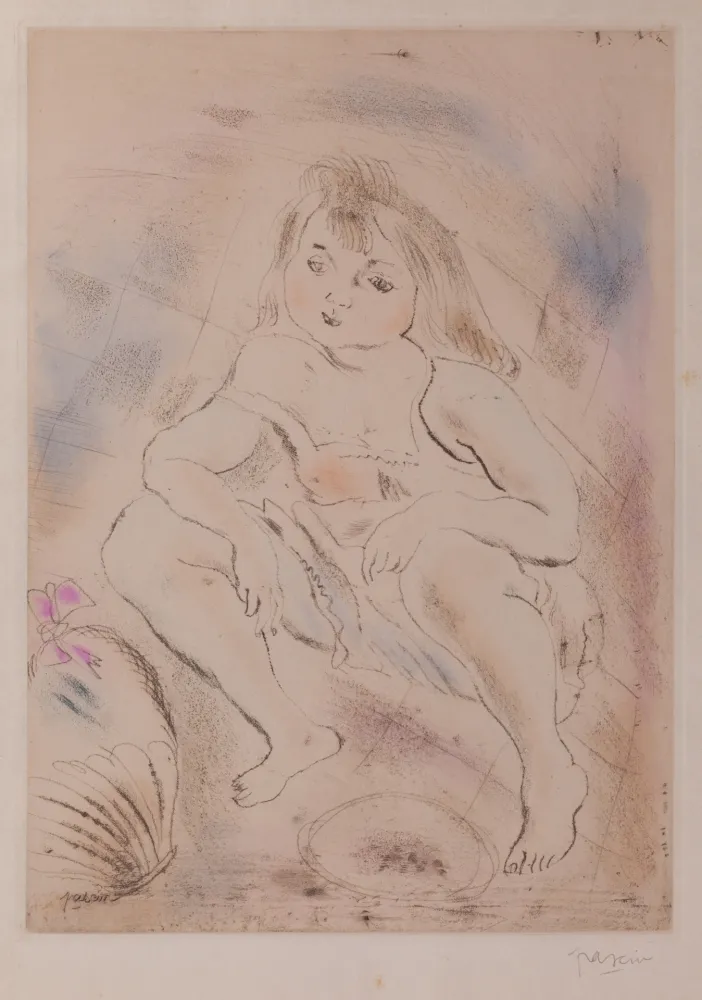 Ets En Aquatint Pascin - Cendrillon (Cinderella)