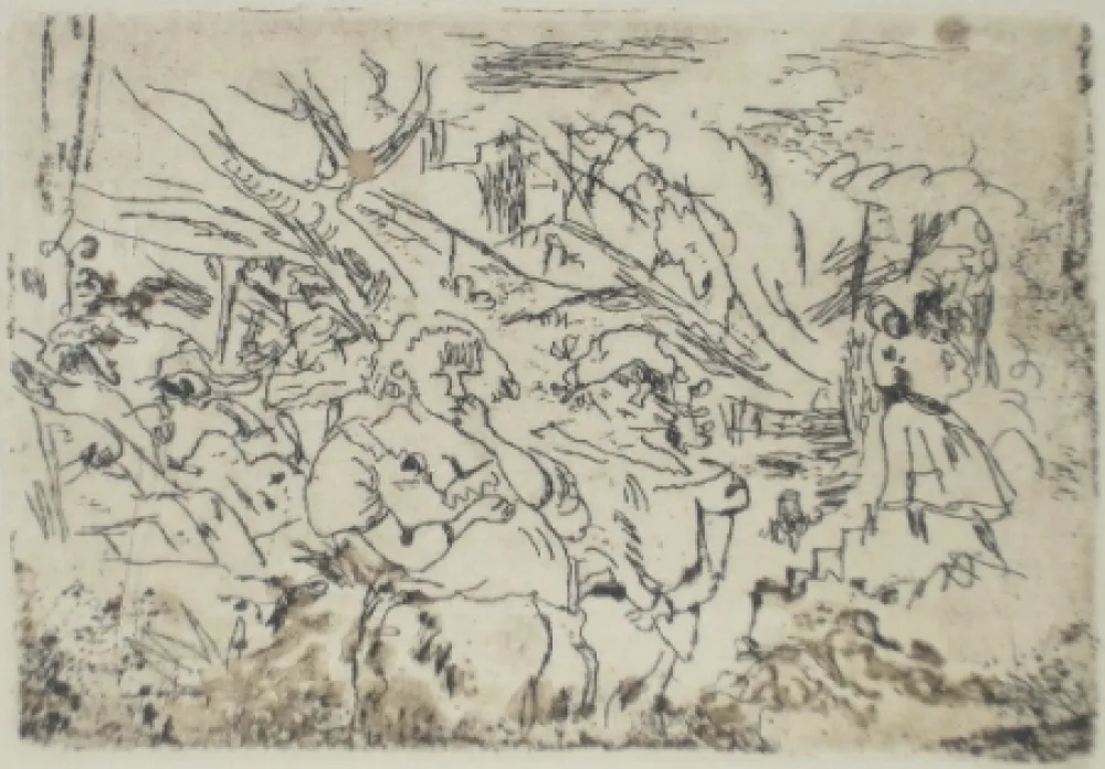 Droge Naald Pascin - En Floride