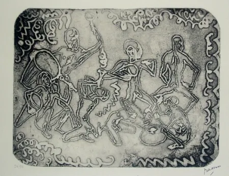 Aquatint Pascin - Jazz Band