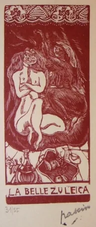 Lithografie Pascin - La belle Zuleica