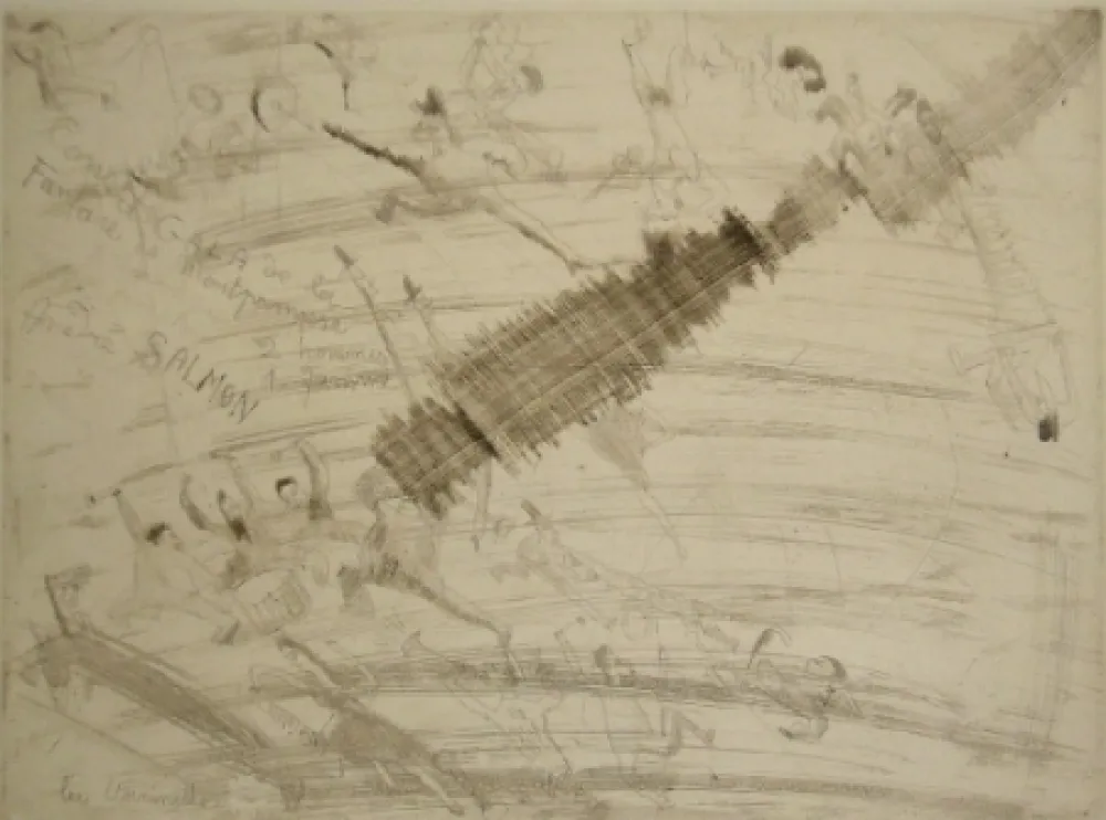 Droge Naald Pascin - La fanfare de Montparnasse