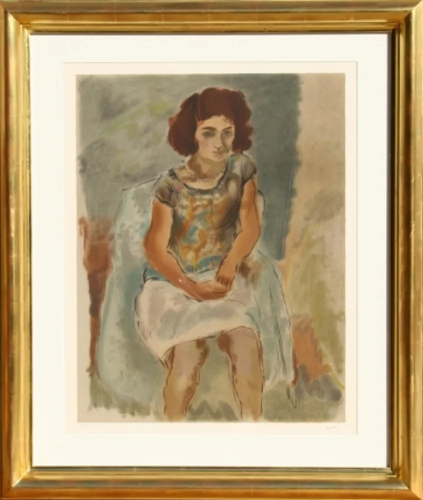Lithografie Pascin - Nana
