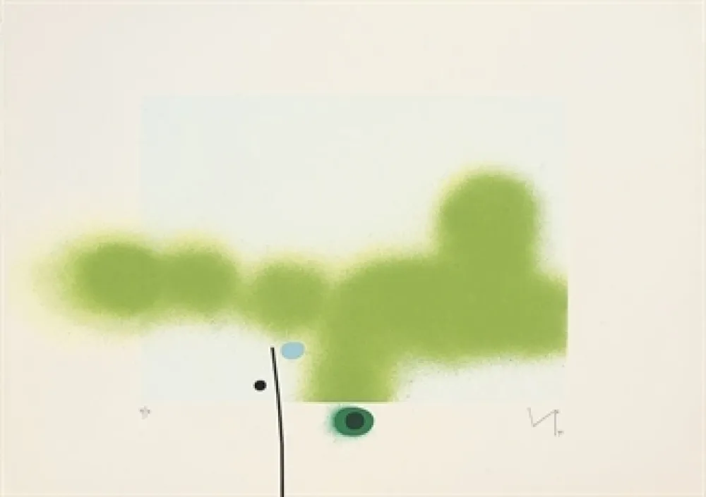 Zeefdruk Pasmore - Untitled 8