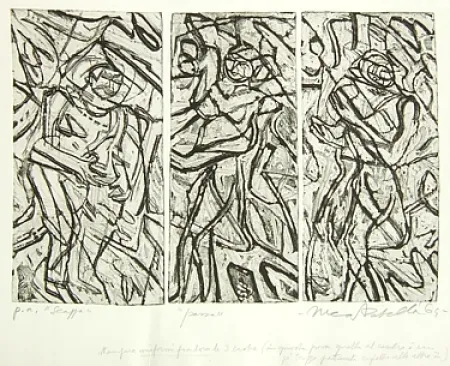 Ets En Aquatint Patella - Senza titolo