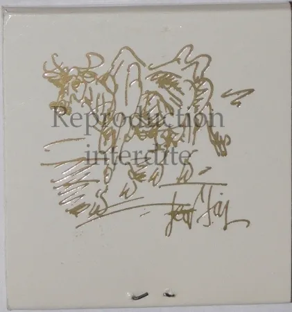 Zeefdruk Paul  - Allumettes personnelle de Gen Paul / Personal smatch boxes of Gen Paul