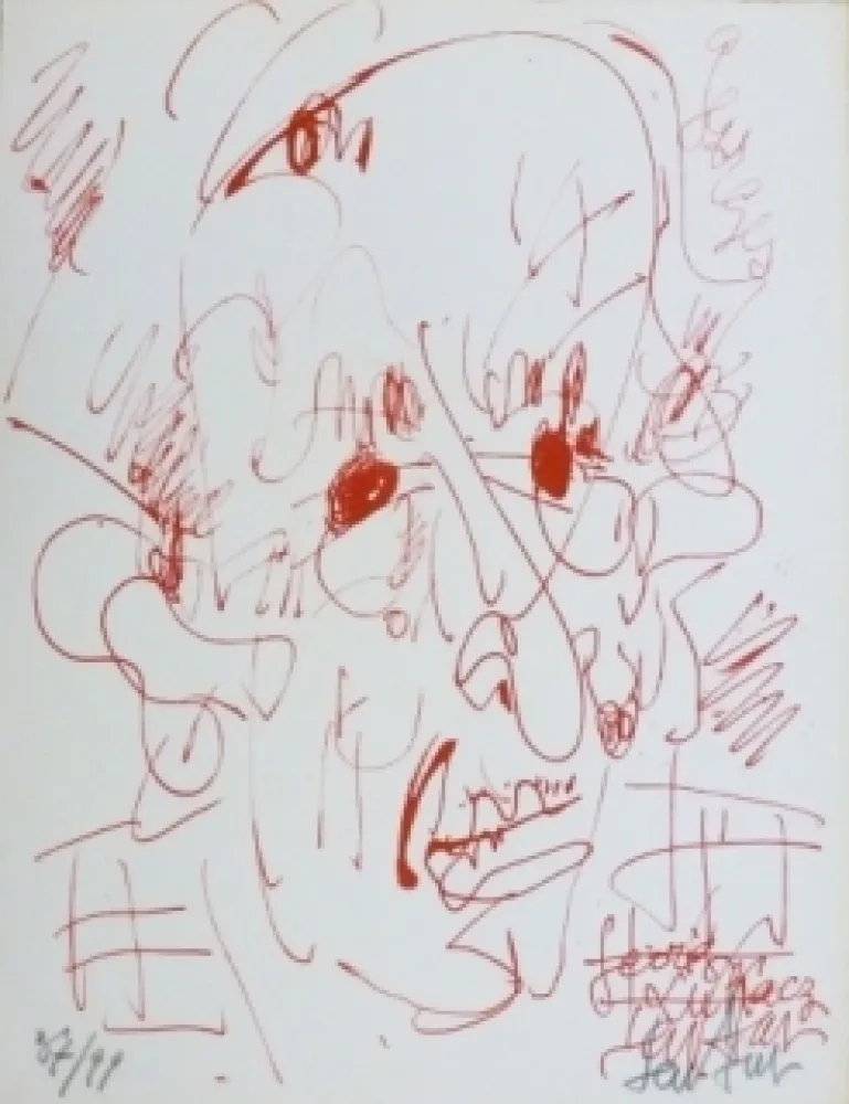 Lithografie Paul  - Georges Lukacz