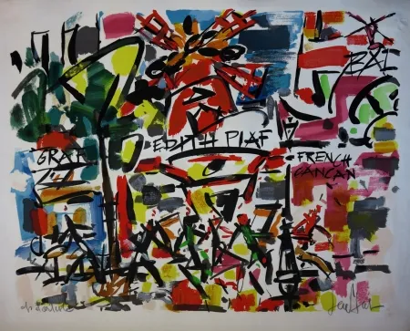 Lithografie Paul  - Le Moulin Rouge / The Moulin Rouge - Paris