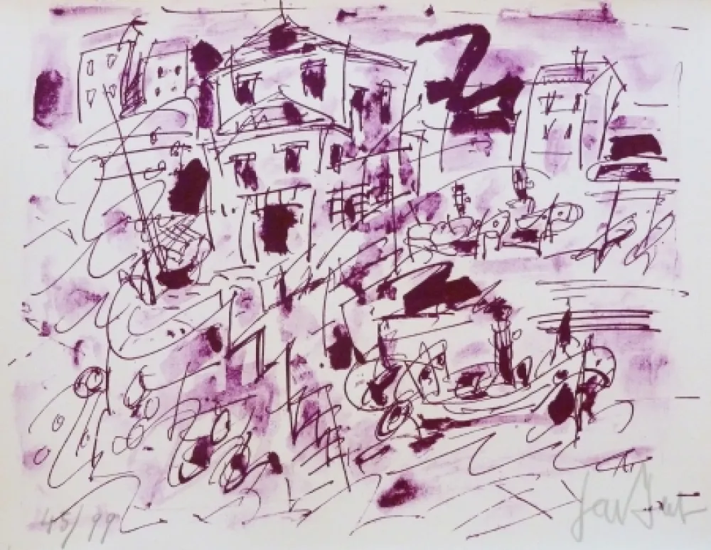 Lithografie Paul  - Le quatuor