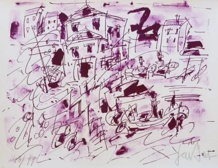 Lithografie Paul  - Le quatuor