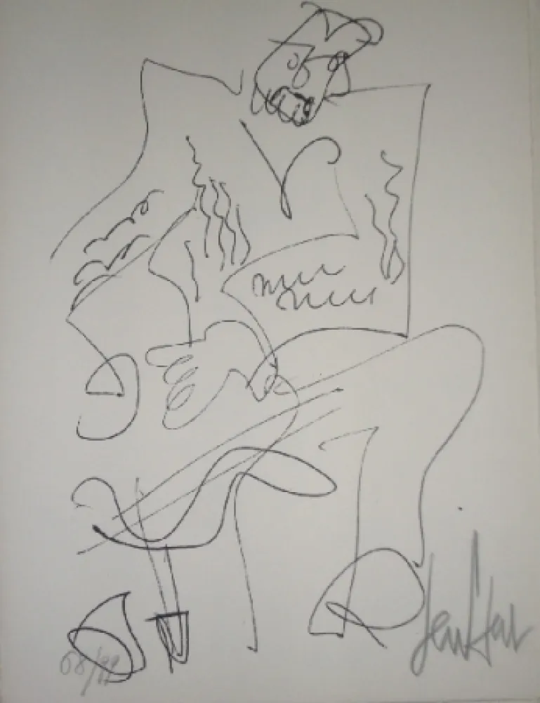 Lithografie Paul  - Le soliste