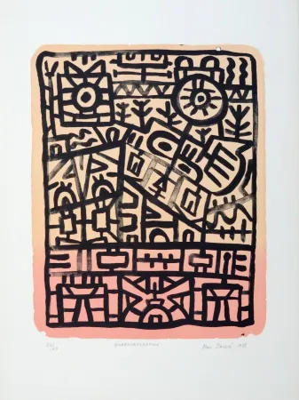 Lithografie Pauzié - Quarkorégraphie