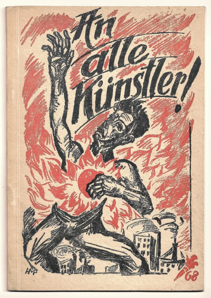 Geïllustreerd Boek Pechstein - An alle Künstler! (To all the artists!) 