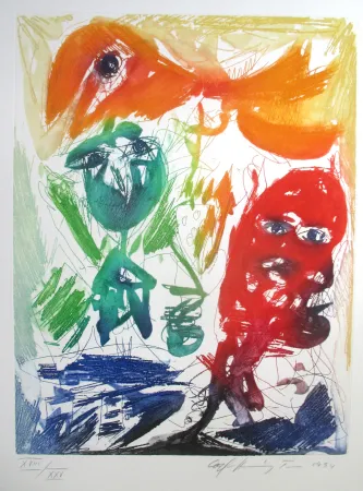 Ets En Aquatint Pedersen - Alice in Wonderland 2