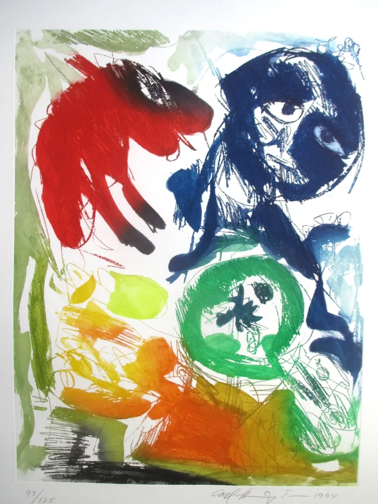 Ets En Aquatint Pedersen - Alice in Wonderland 3