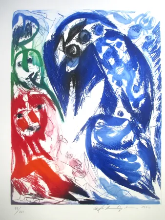 Ets En Aquatint Pedersen - Alice in Wonderland 5