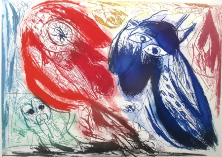 Ets En Aquatint Pedersen - Dialogue
