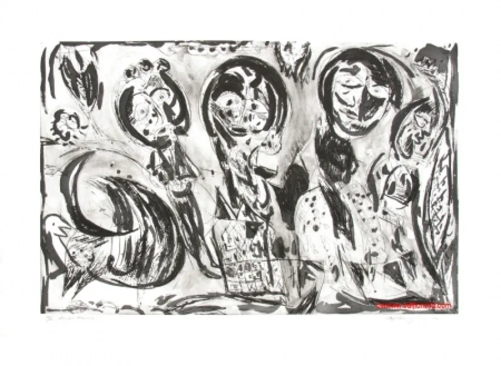 Ets En Aquatint Pedersen - Le grand Meaulnes N