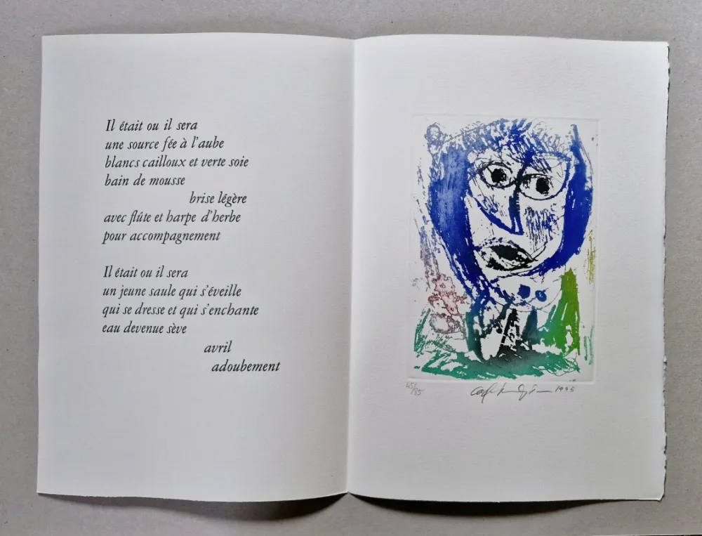 Geïllustreerd Boek Pedersen - Quatre chansons pour un château de Puisaye