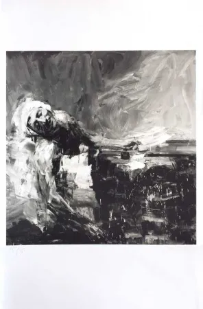 Lithografie Pei-Ming - Marat