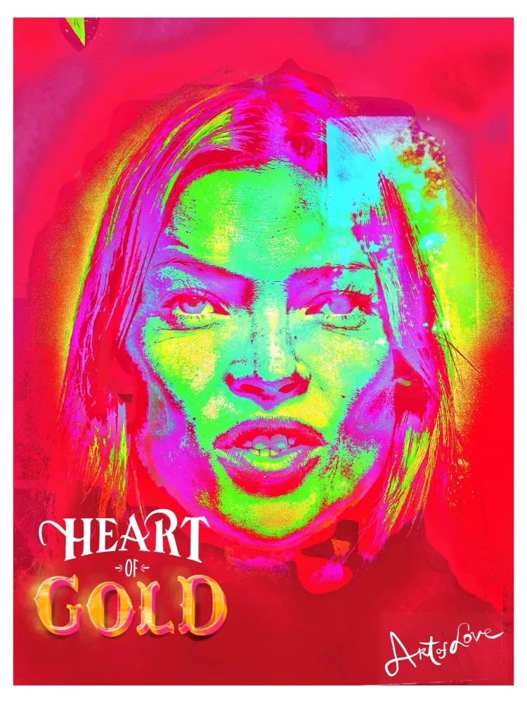 Geen Techniek Pellarose - Heart of Gold (Kate Moss)