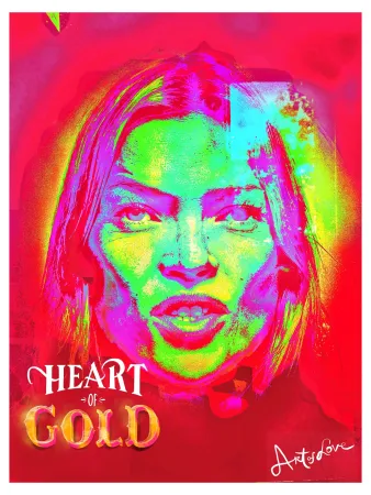 Geen Techniek Pellarose - Heart of Gold (Kate Moss)