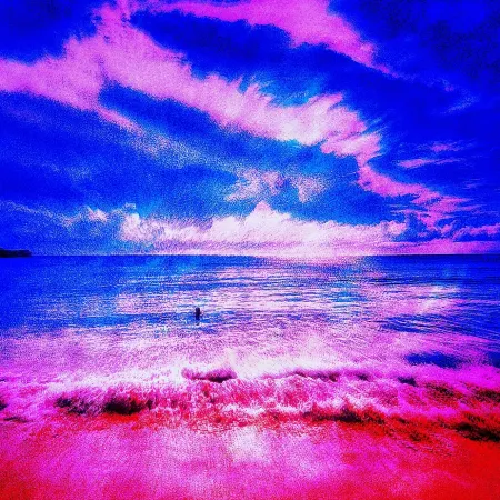 Geen Techniek Pellarose - Pacific Red Clouds