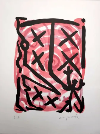 Lithografie Penck - Untitled