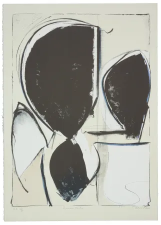 Lithografie Péneau - Homme cactus