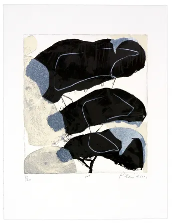 Lithografie Péneau - M